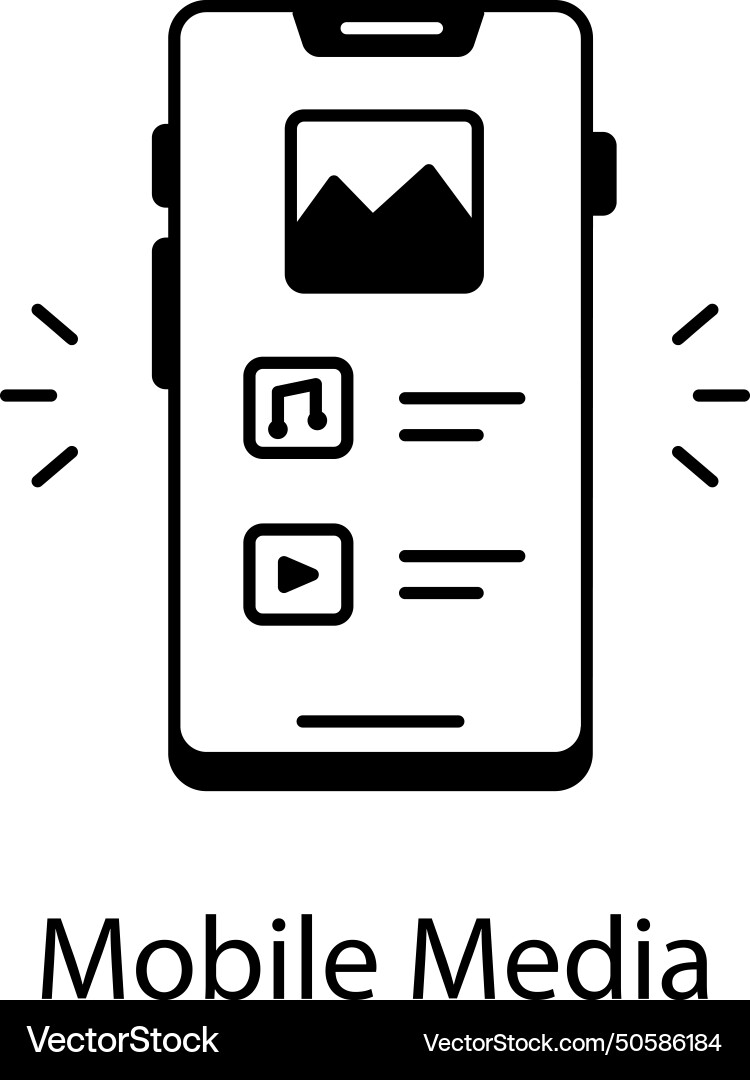 Networking linear icon Vector Image