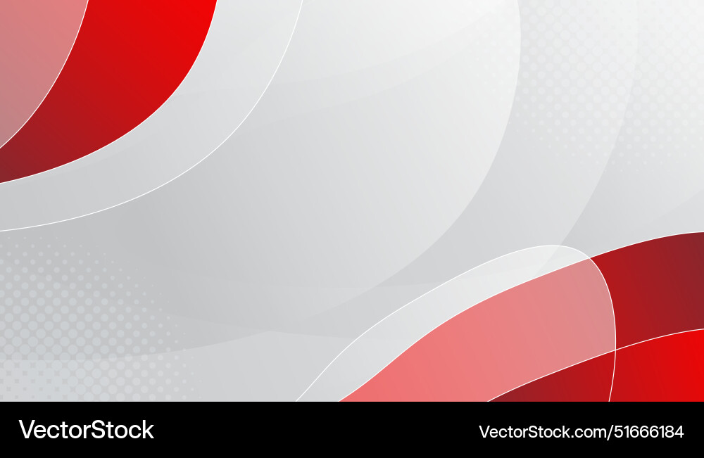 Red Curve Background vector image
