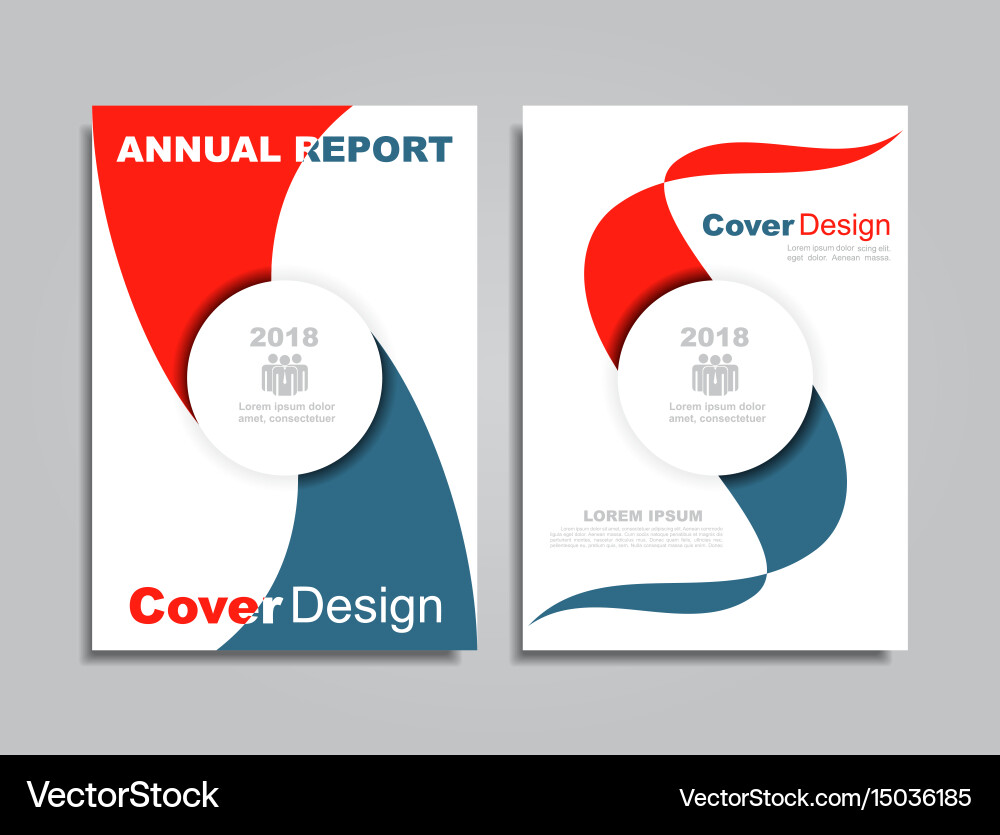 Design brochure layout with place for your data vector image