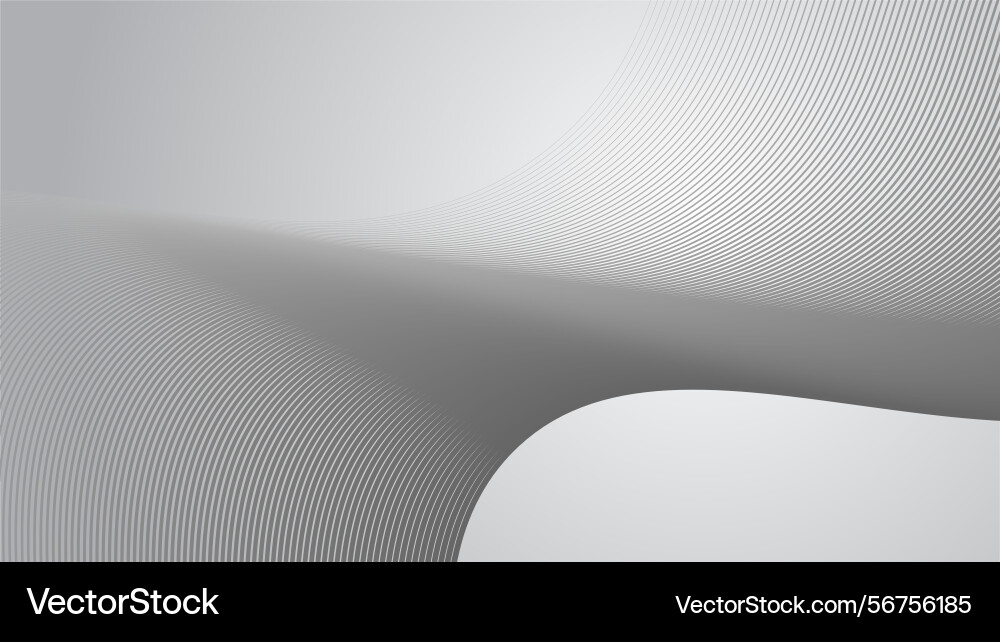 Grey gradient abstract with stripes line Vector Image