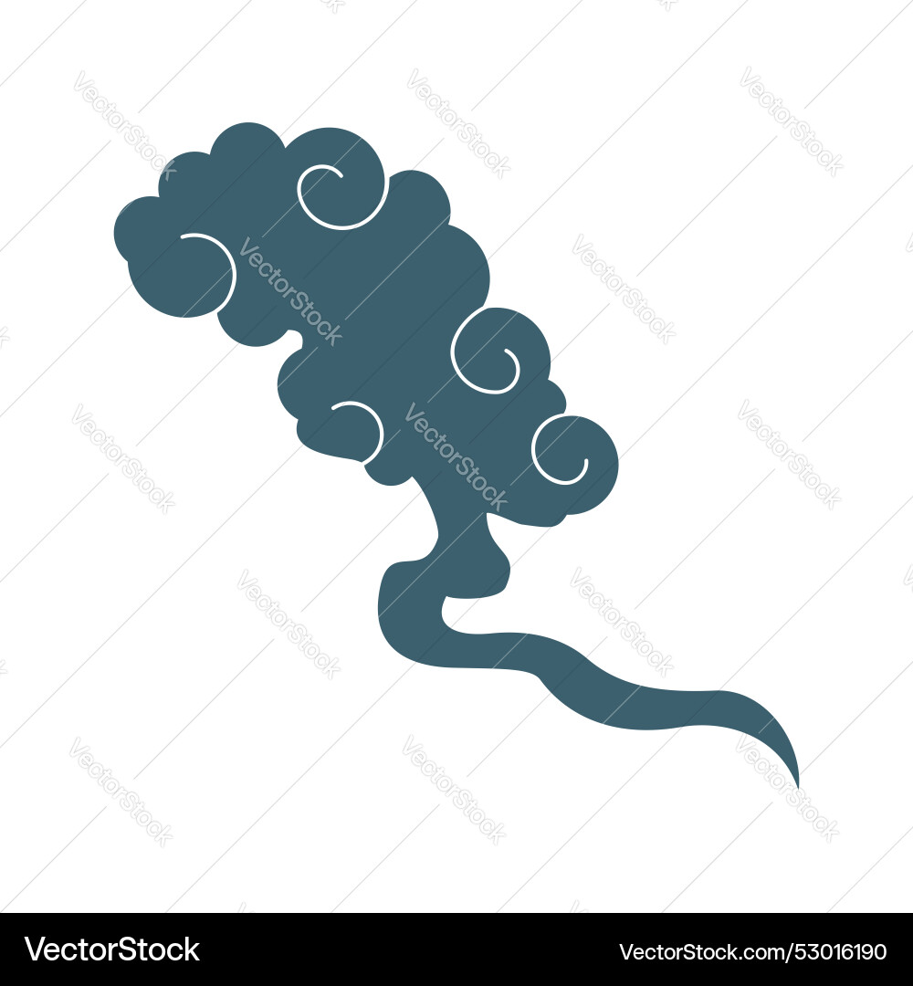 Cloud simple element design Vector Image