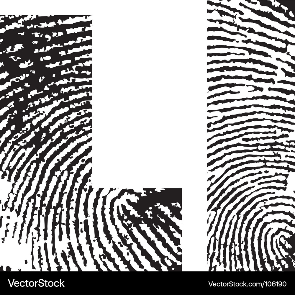 Repeating L Pattern Vector Image