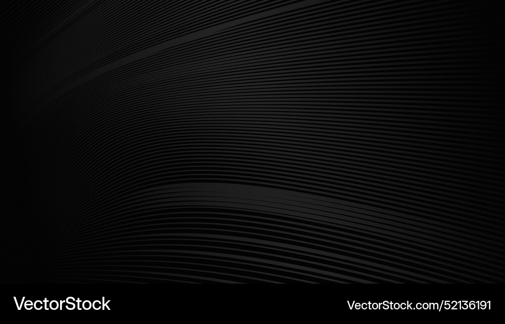 Black background with line curve design Black background with line curve design vector image
