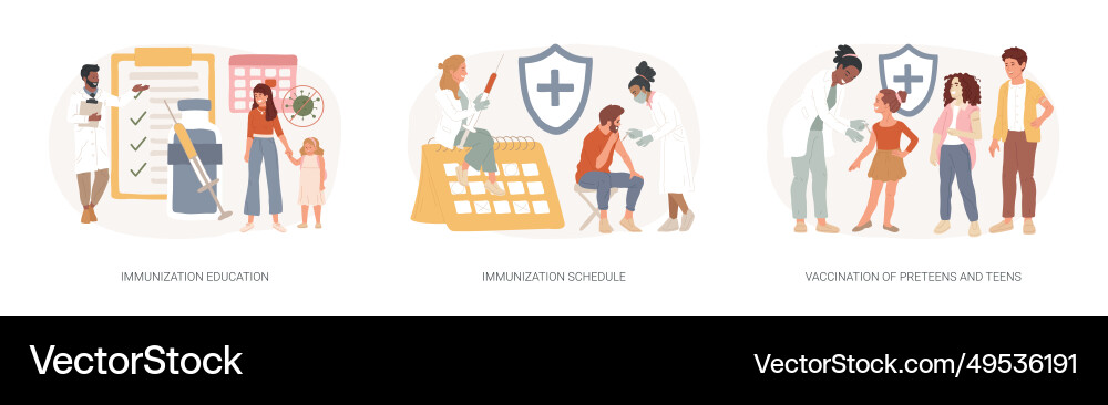 Public health program isolated concept Public health program isolated concept vector image