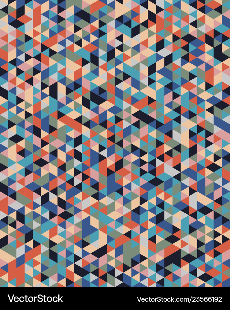 Seamless triangular pattern Seamless triangular pattern vector image