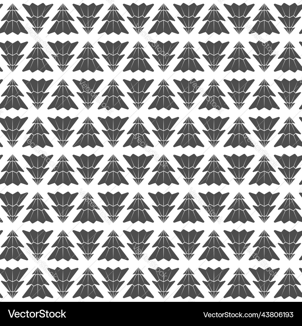 Abstract seamless pattern with christmas trees Abstract seamless pattern with christmas trees Vector Image