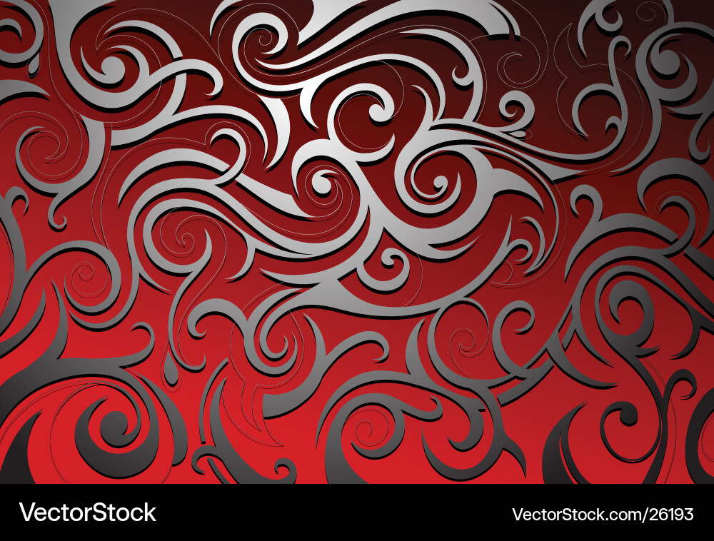 Intricate Swirl Pattern vector image