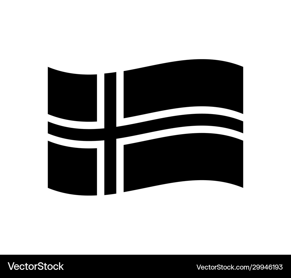 Norway flag icon in on white background – Royalty-Free Vector | VectorStock, image size:1000x955