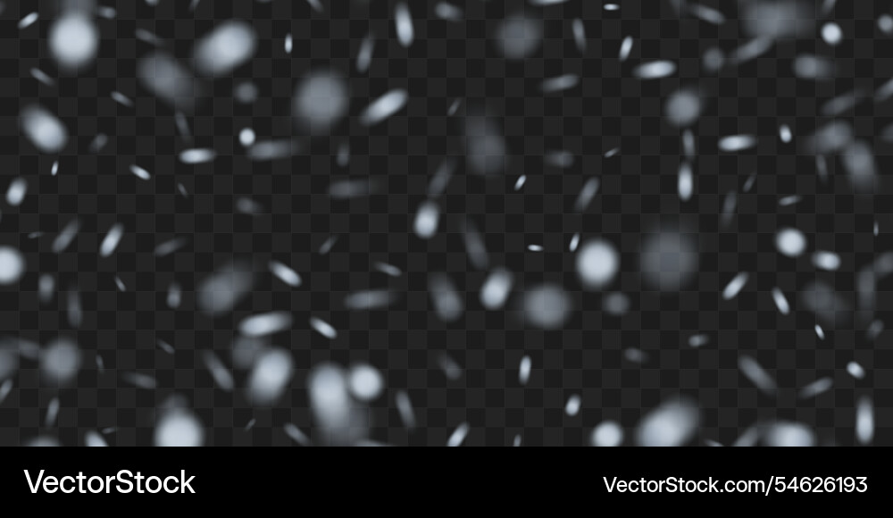 Realistic snowflake against a dark background Realistic snowflake against a dark background Vector Image