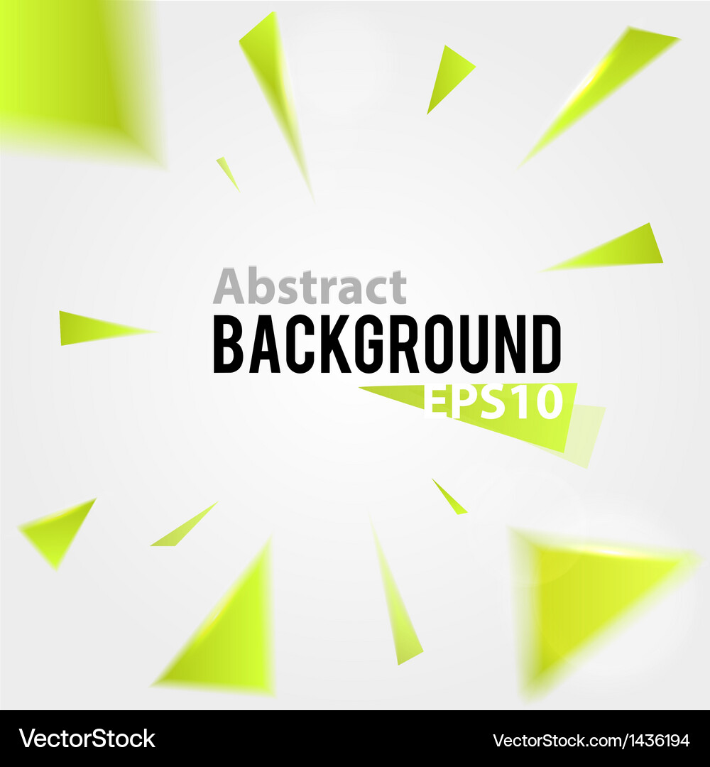 Abstract triangle background Vector Image