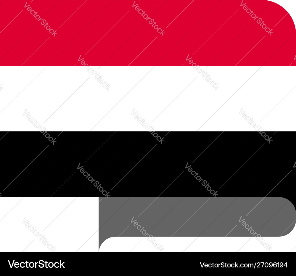 Flagge horizontaler Formzeiger für Weltkarte vektorbild