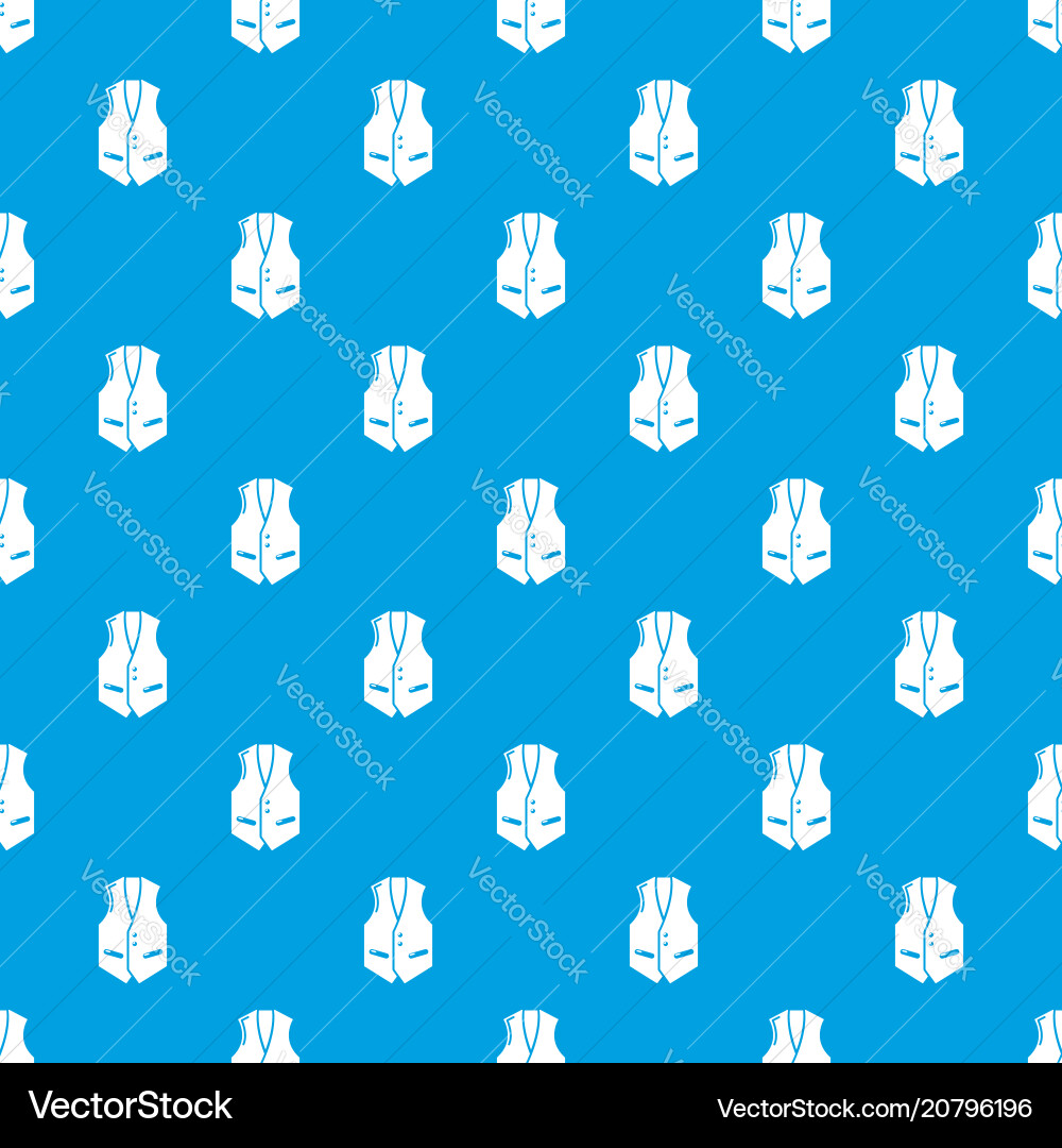 Waistcoat Muster nahtlos blau Waistcoat Muster nahtlos blau vektorbild