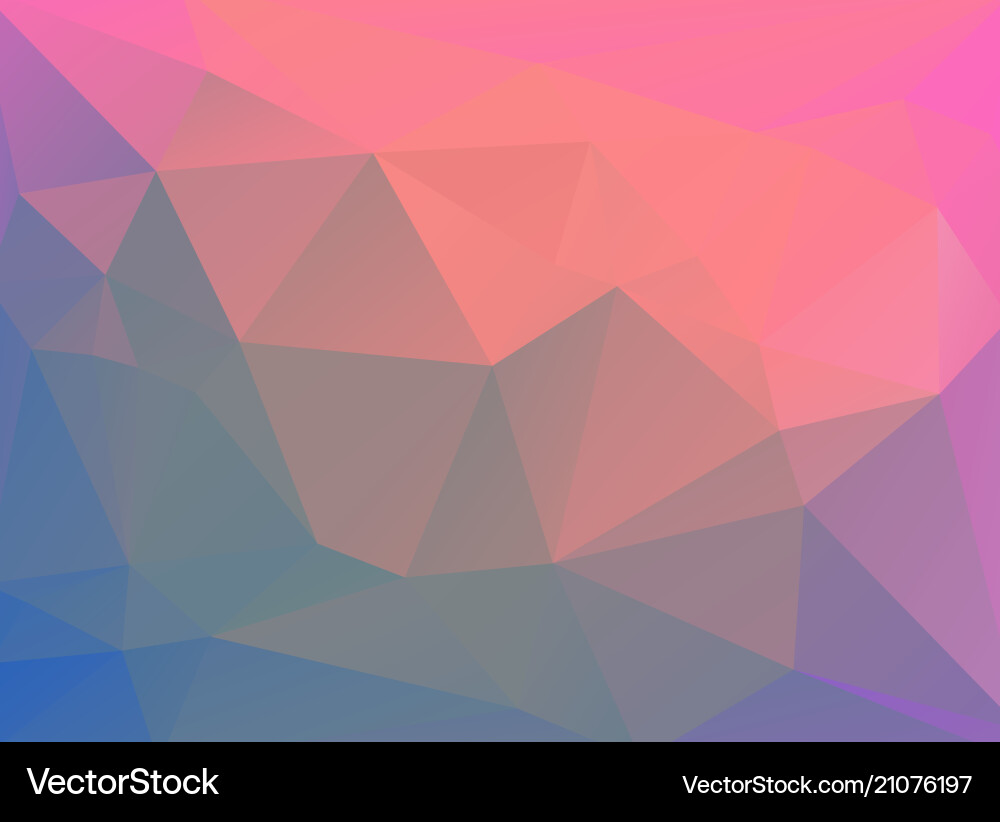 Abstract Gradient Polygon Background vector image