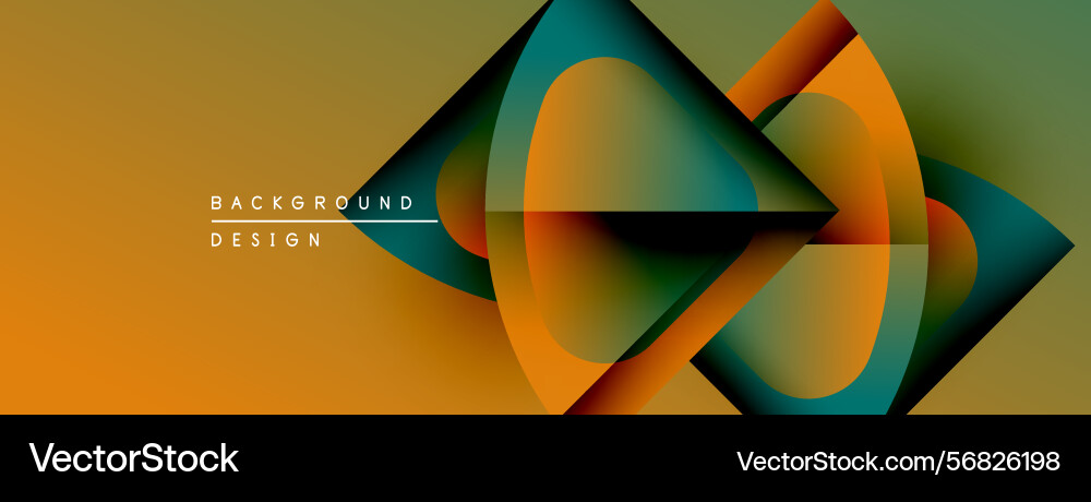 Abstract fluid shapes overlap creating dynamic Abstract fluid shapes overlap creating dynamic vector image