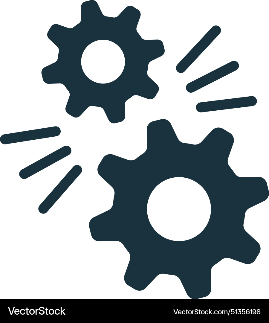 Friction points icon monochrome simple user vector image