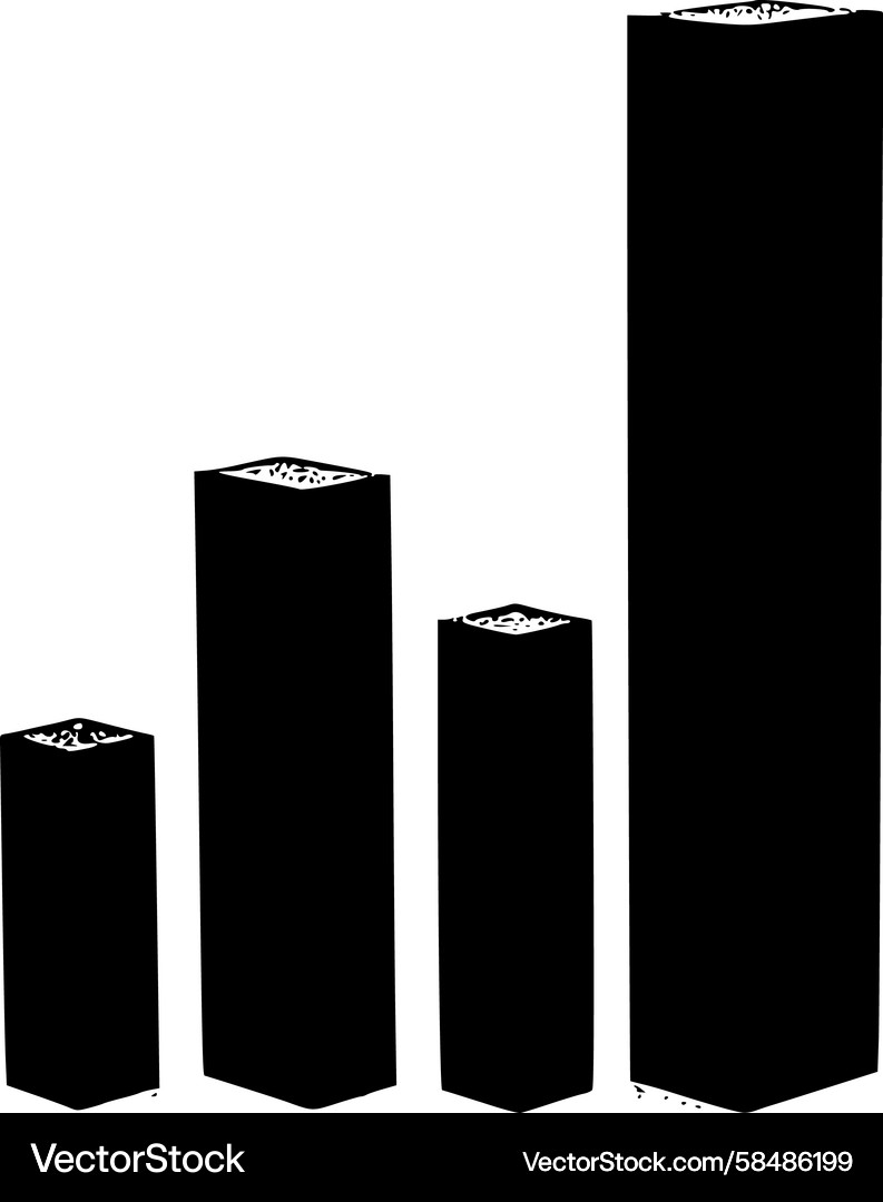 Growth Sequence Chart Vector Image