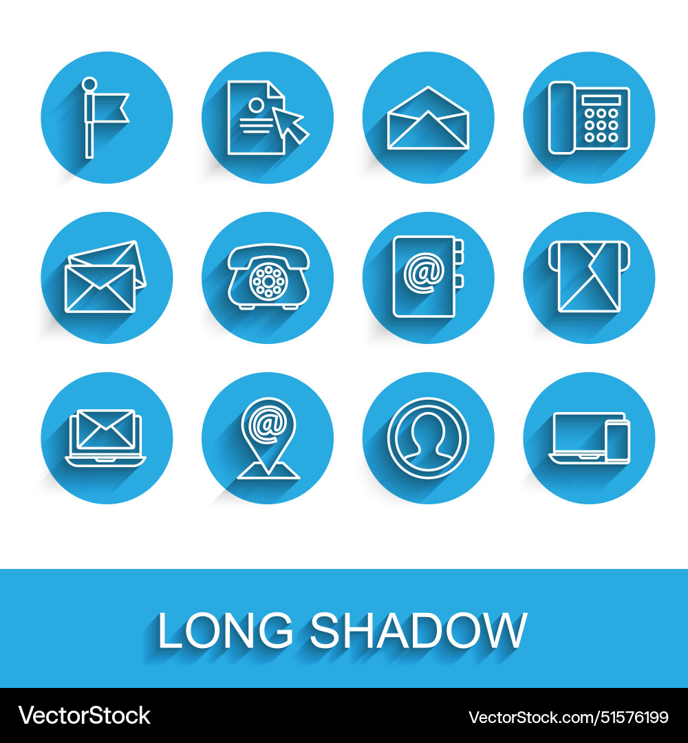 Set line laptop with envelope location and mail Set line laptop with envelope location and mail vector image