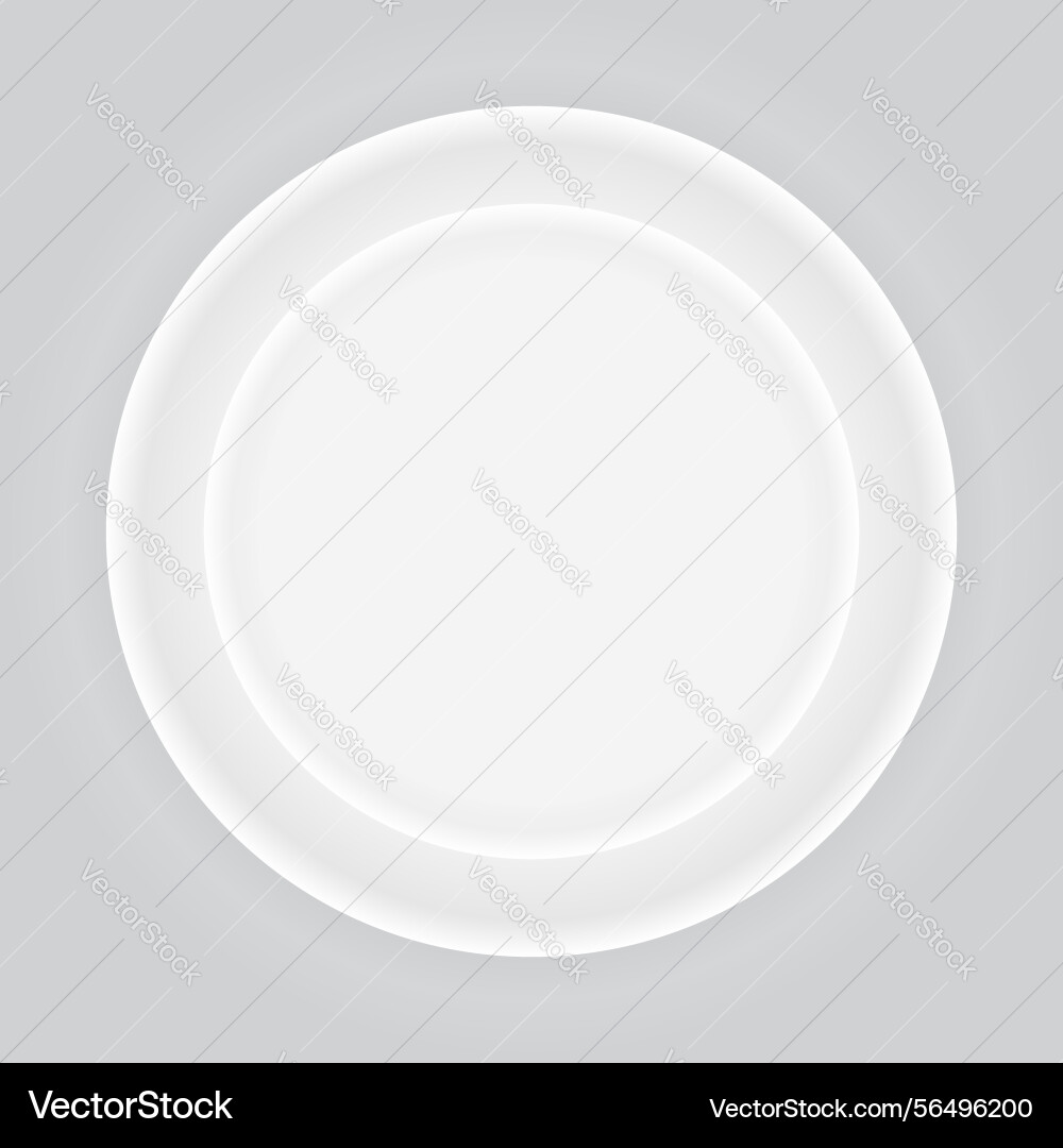 Abstract two white circles curve with copy space vector image