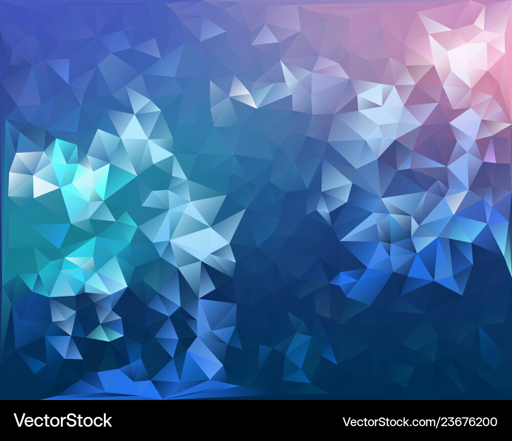 Geometric pattern triangles background polygonal Geometric pattern triangles background polygonal vector image