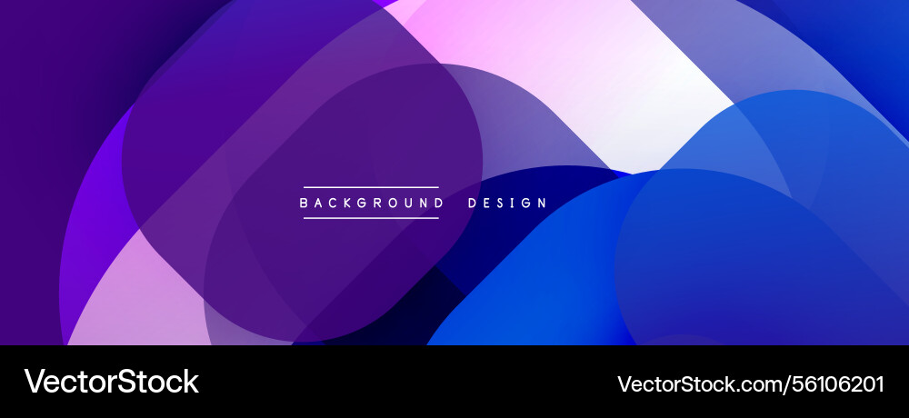 Circular abstract design with overlapping Circular abstract design with overlapping vector image