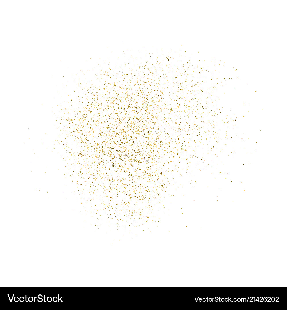 Gold glitter texture Gold glitter texture Vector Image