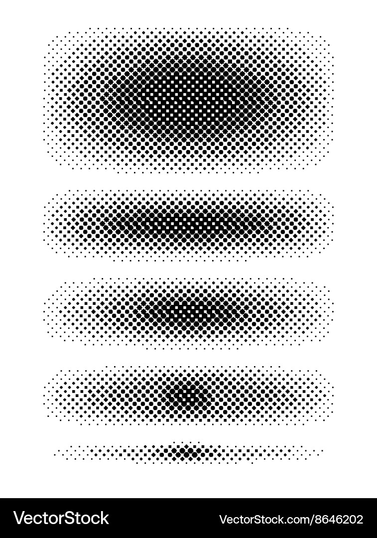 Halftone pattern Vector Image