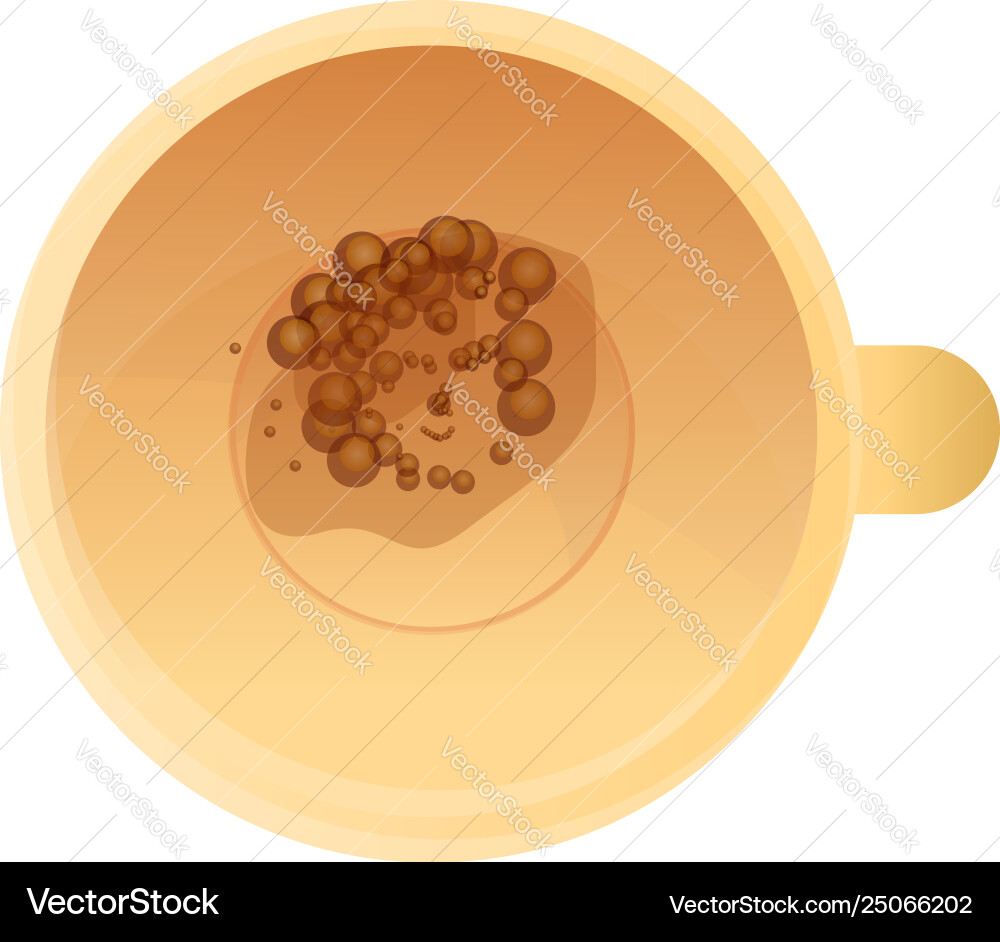 Magic coffee fortuner icon cartoon style Magic coffee fortuner icon cartoon style vector image