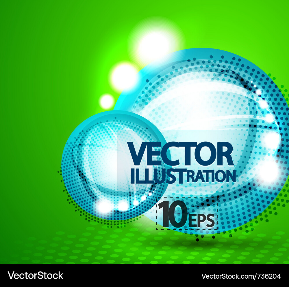 Bubble abstract background Vector Image