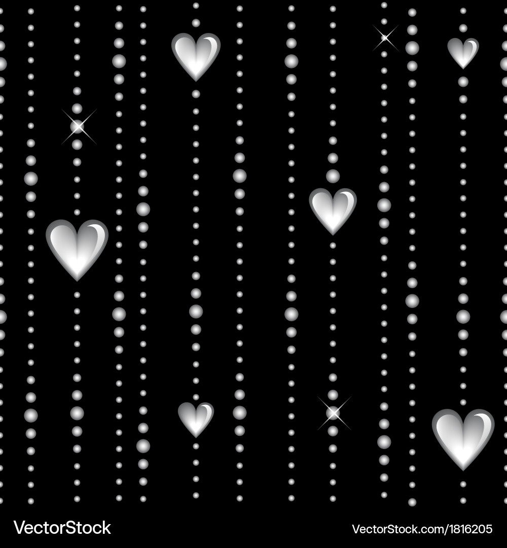Glassy threads seamless pattern vector image