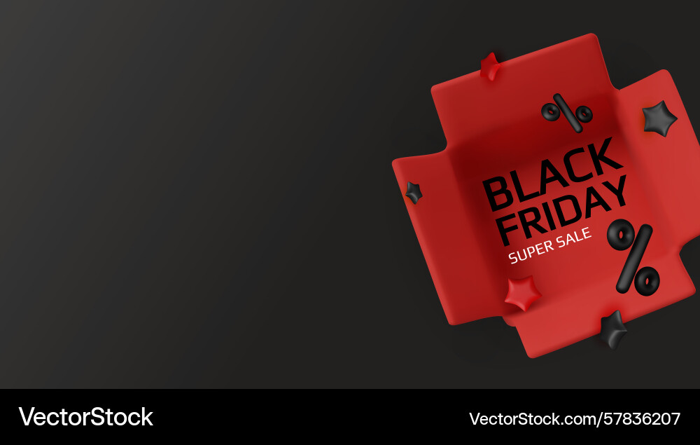 3d of a red open boxes 3d of a red open boxes Vector Image