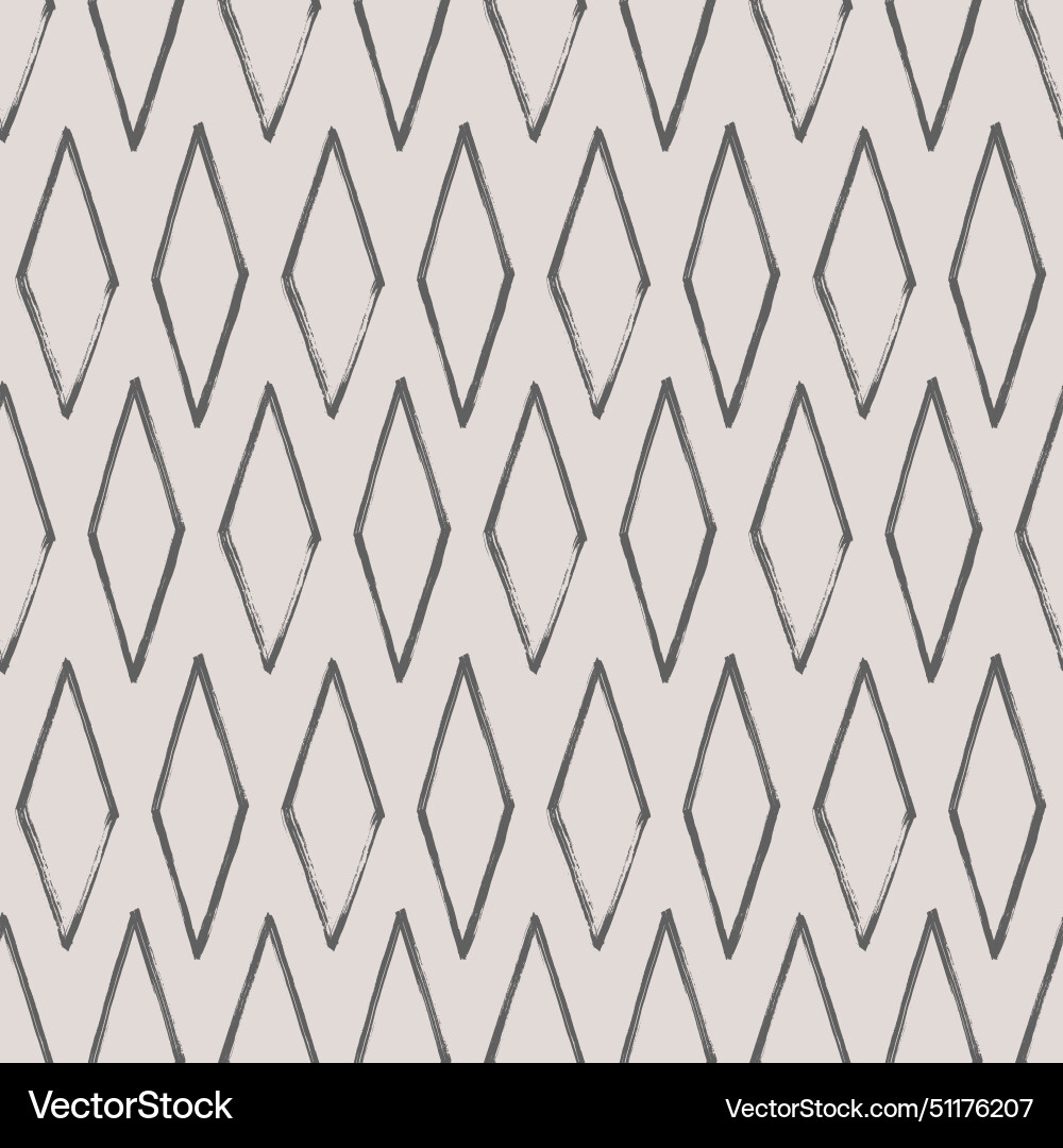 Argyle pattern from brush strokes diamond Argyle pattern from brush strokes diamond vector image