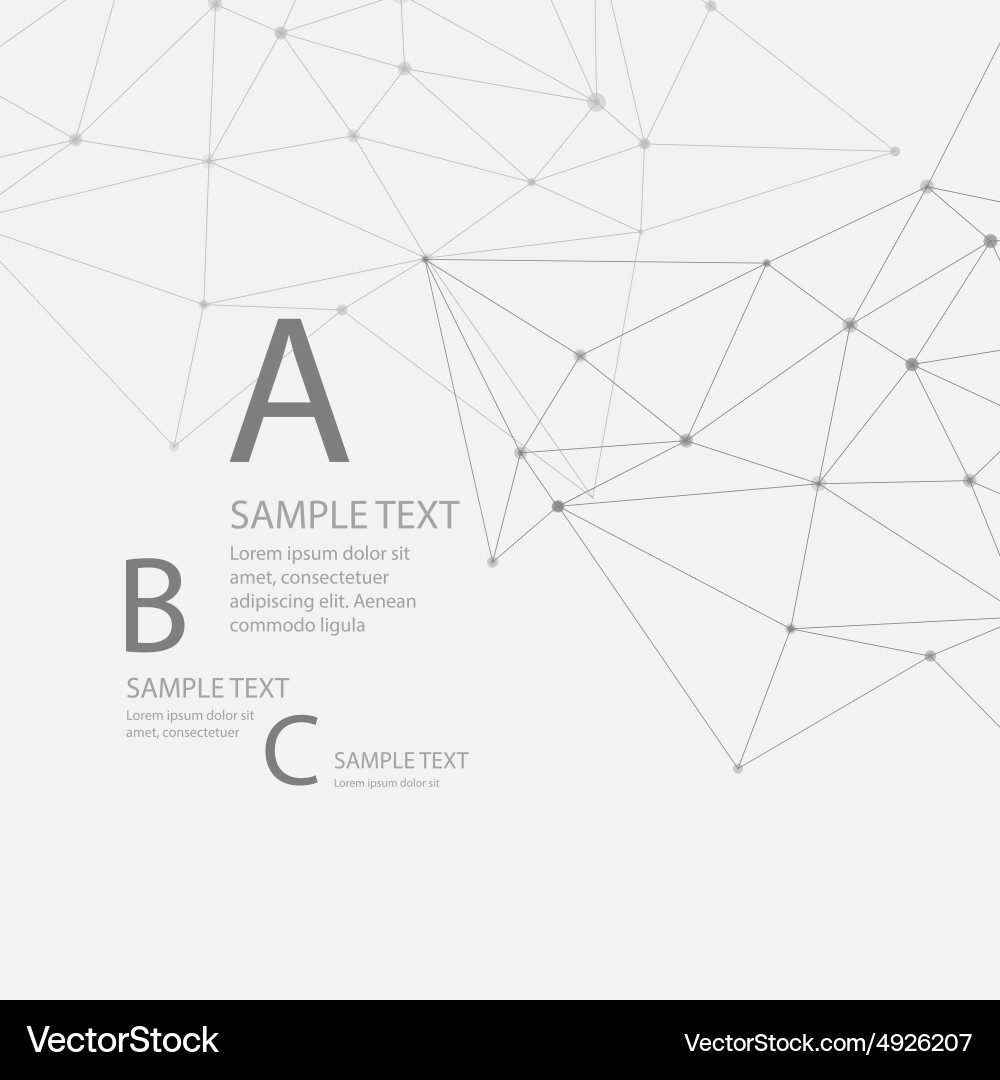 Geometric Grid Background vector image