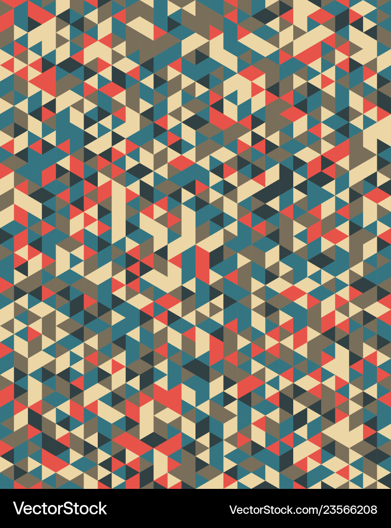 Seamless triangular pattern Seamless triangular pattern vector image