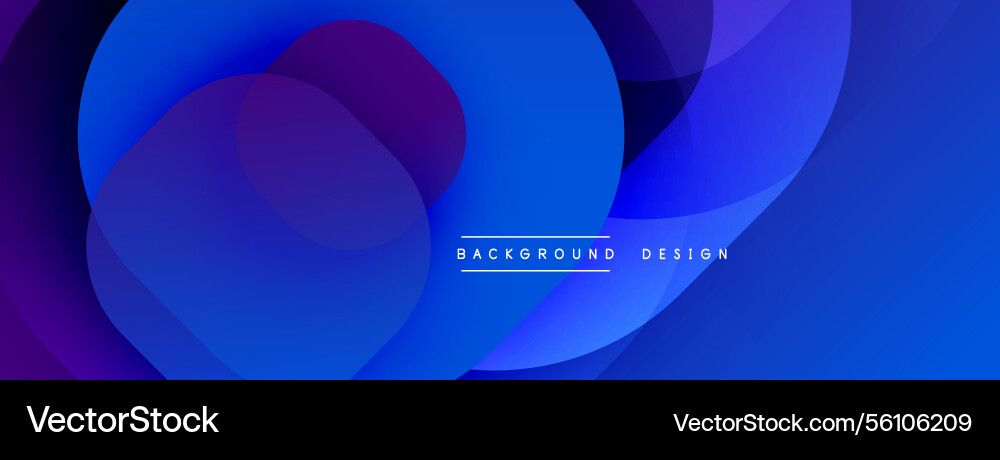 Circular abstract design with overlapping Circular abstract design with overlapping vector image