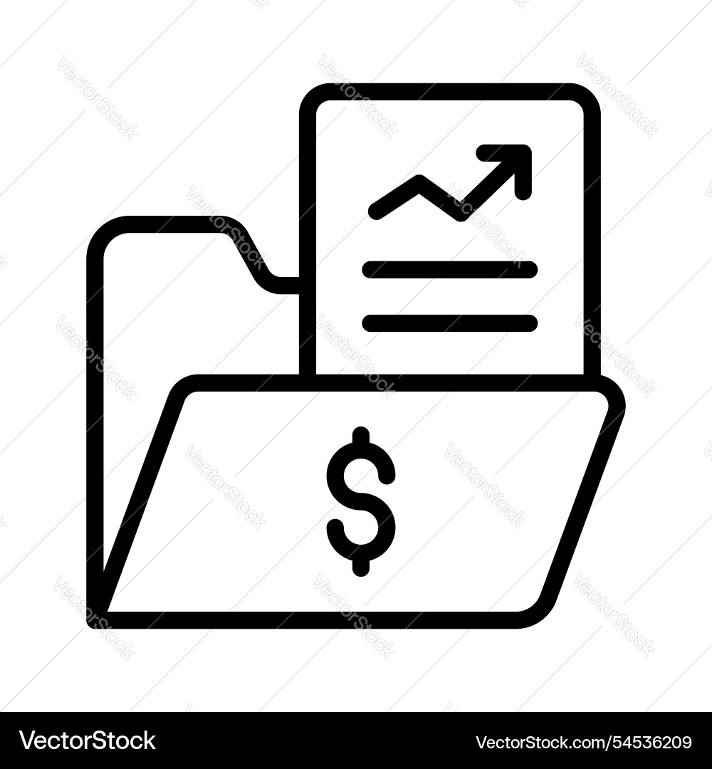Invoice documentation vector image