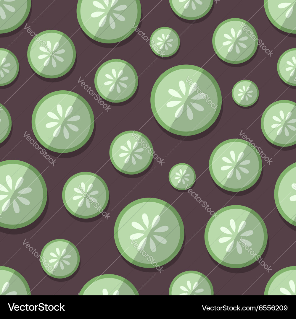 Set of vegetables patterns in a flat style vector image