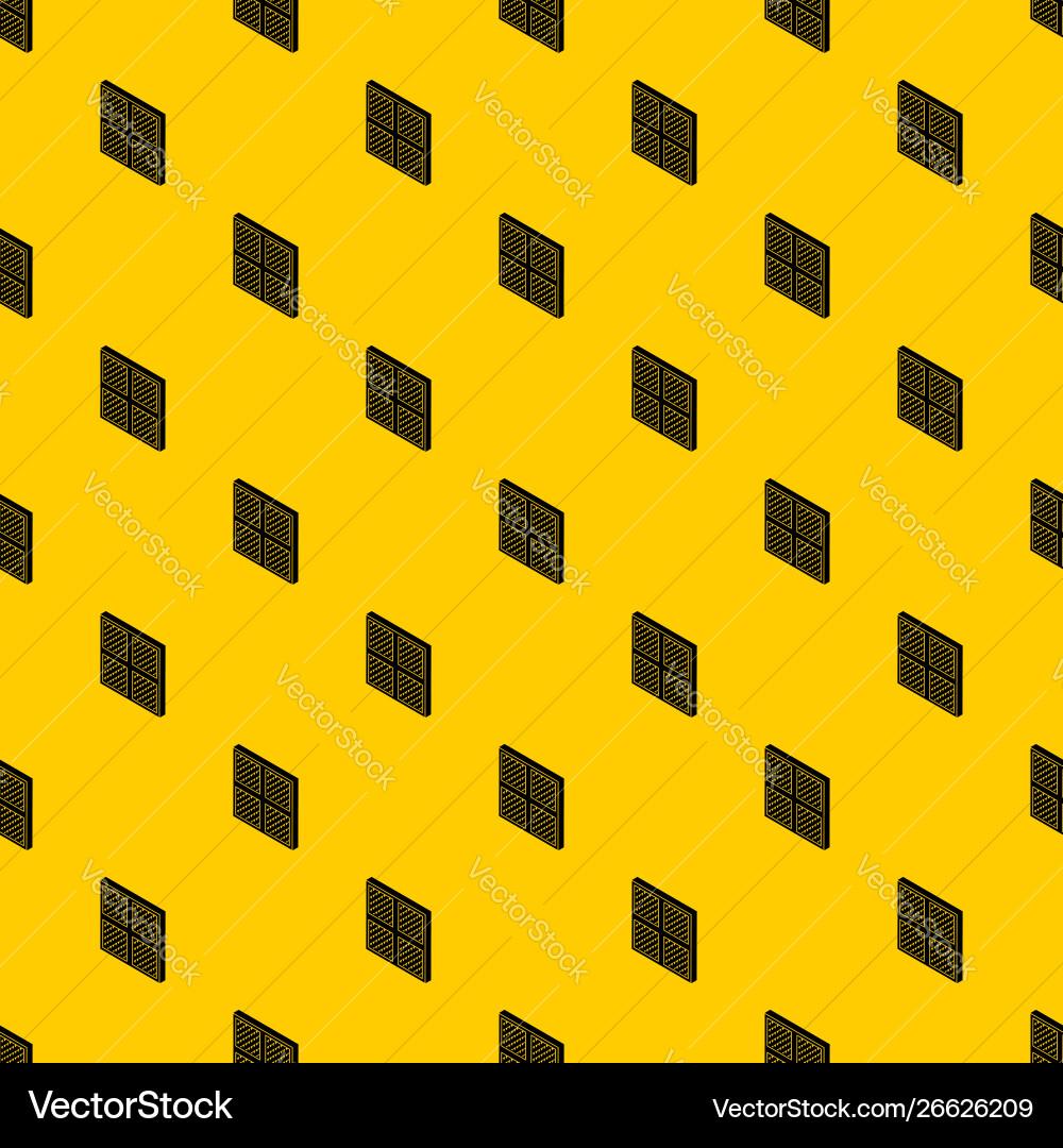 Square window frame pattern Vector Image