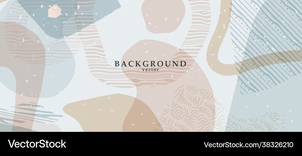 Abstract Color Shape Background vector image