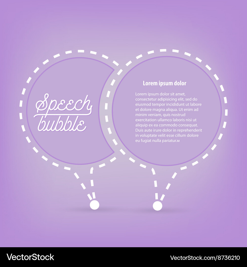 Abstract concept empty speech square quote Vector Image