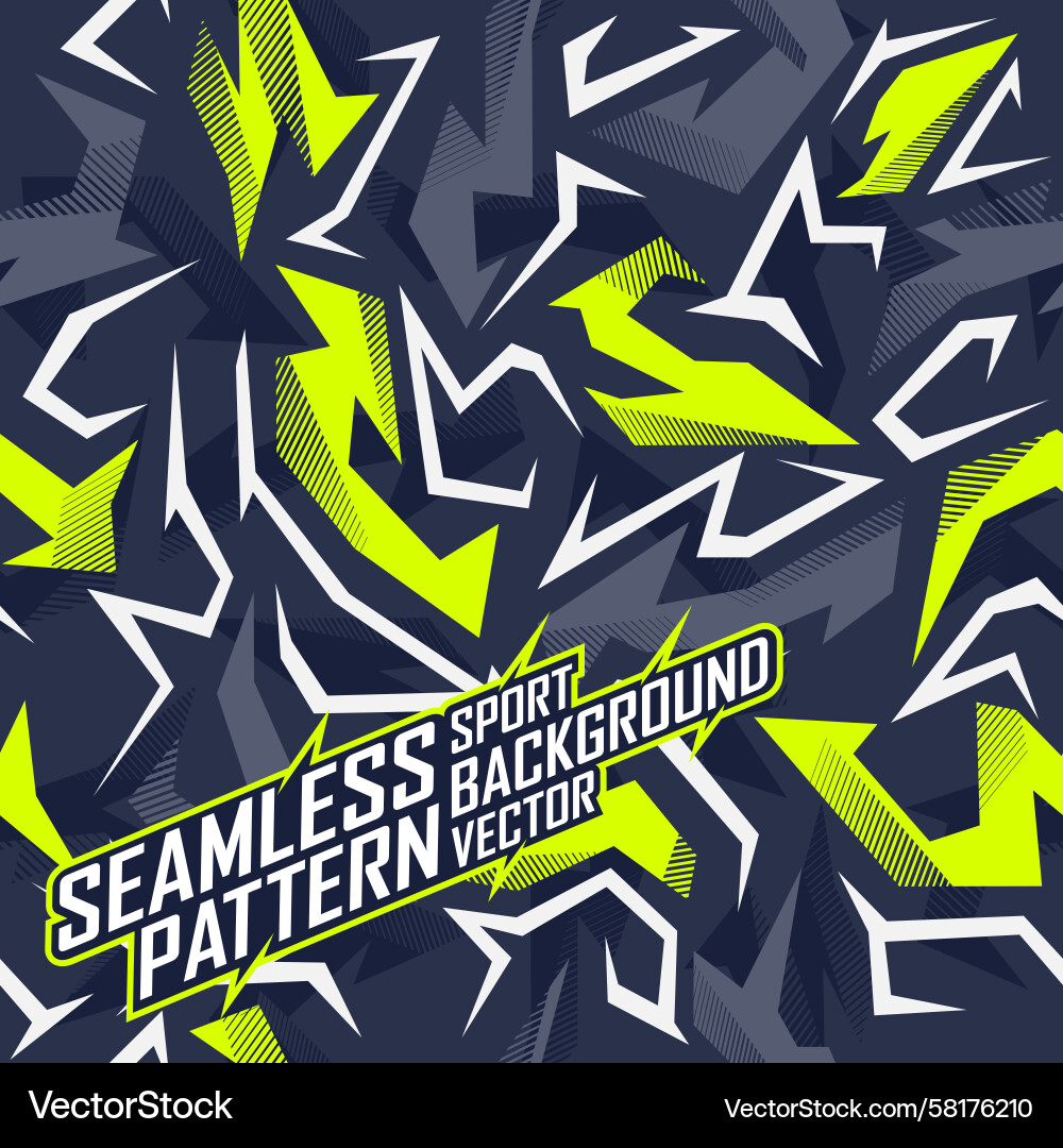 Dynamic Racing Pattern Vector Image