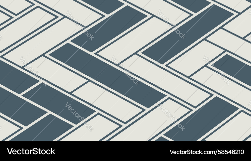 Interlocking Stone Mosaic Pattern Vector Image