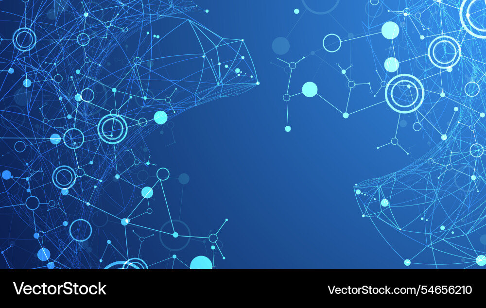 Scientific abstract background plexus effect Scientific abstract background plexus effect vector image