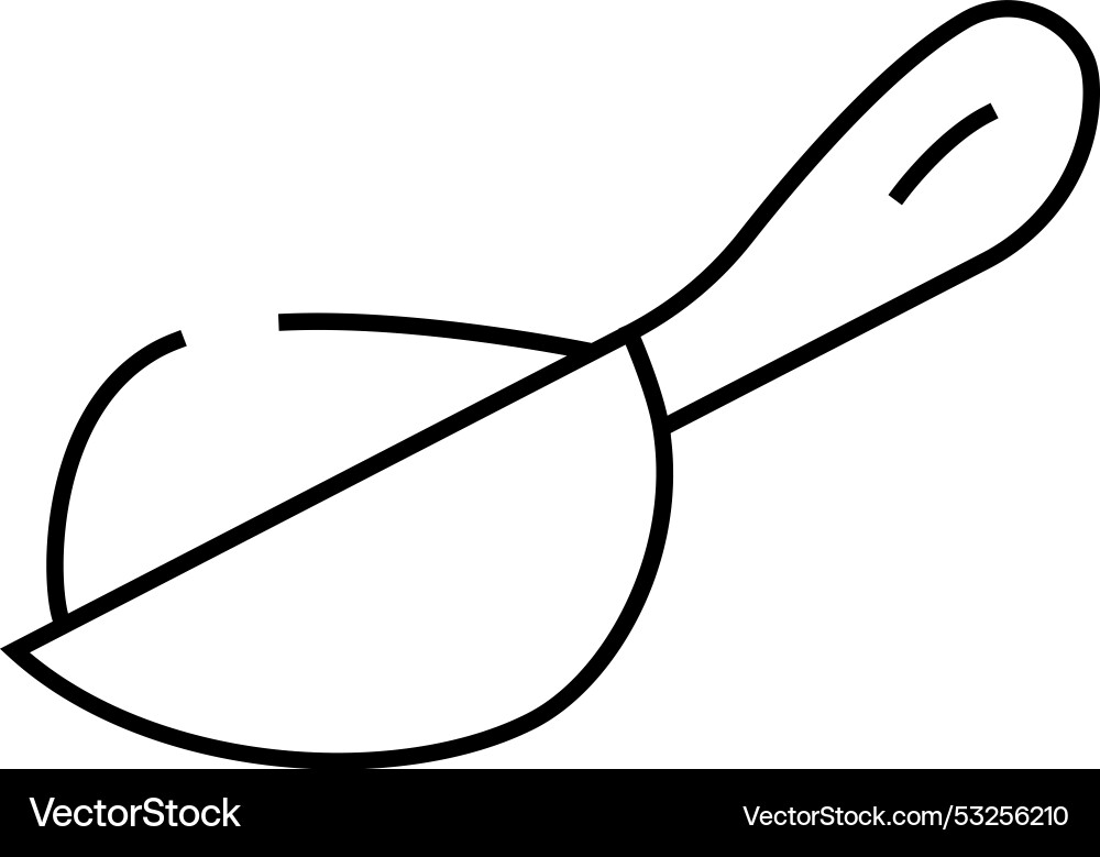 Spices add line icon Vector Image