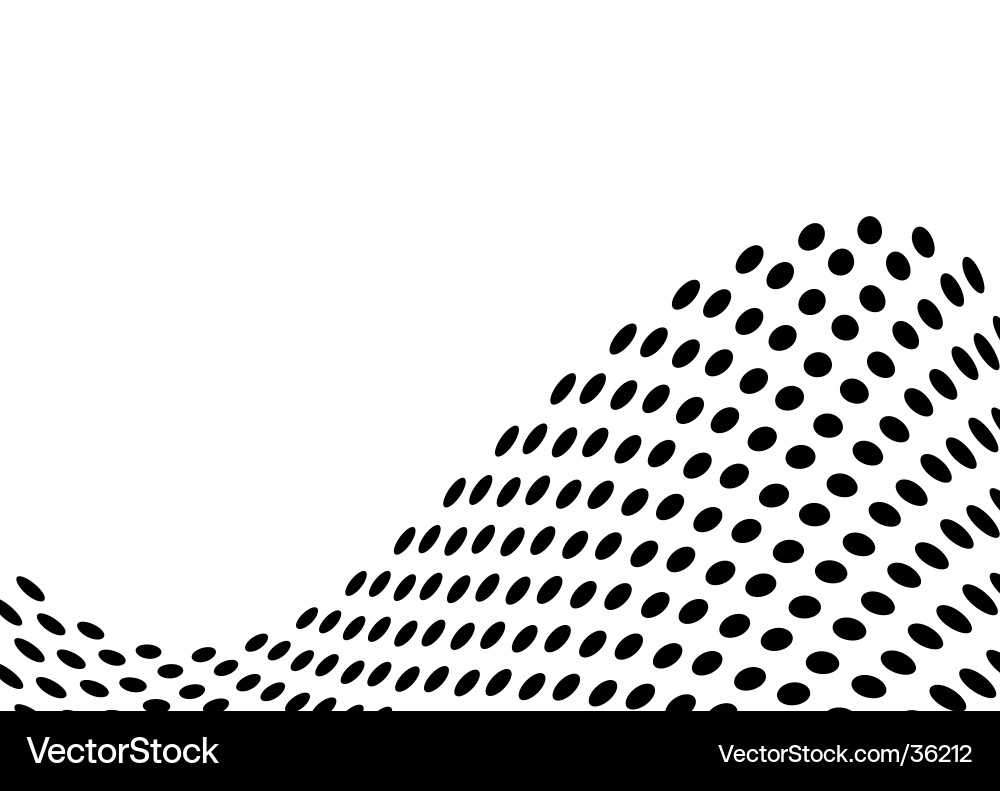 Abstract Wave Pattern vector image