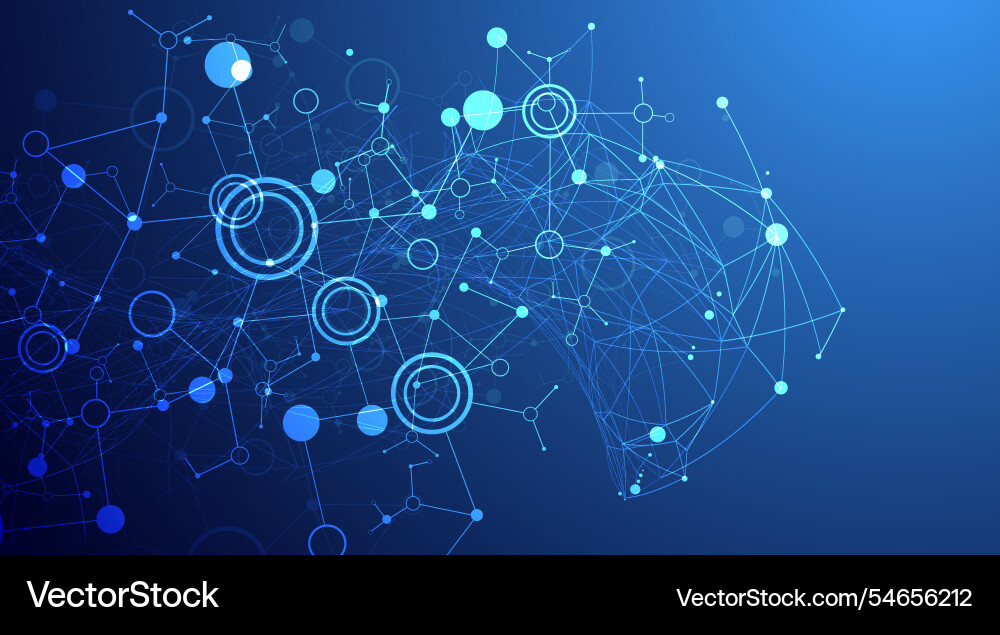 Scientific abstract background plexus effect Scientific abstract background plexus effect vector image