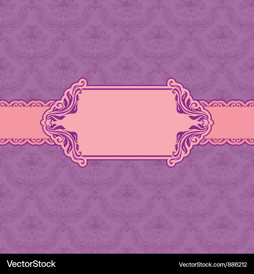 Template frame design Vector Image