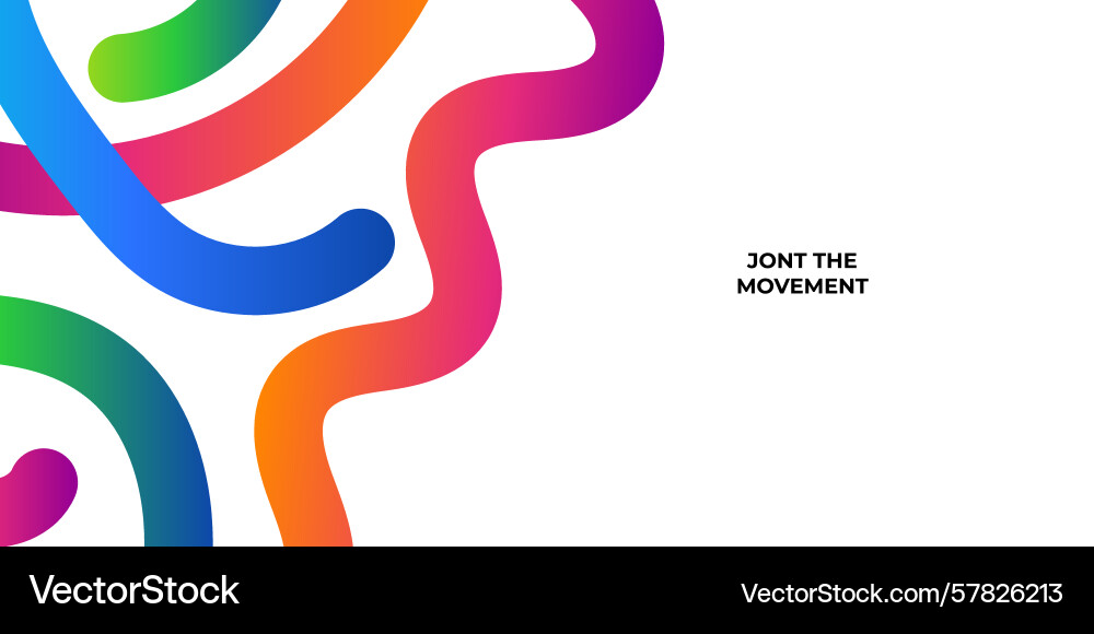 Abstract background with color gradient lines Abstract background with color gradient lines vector image