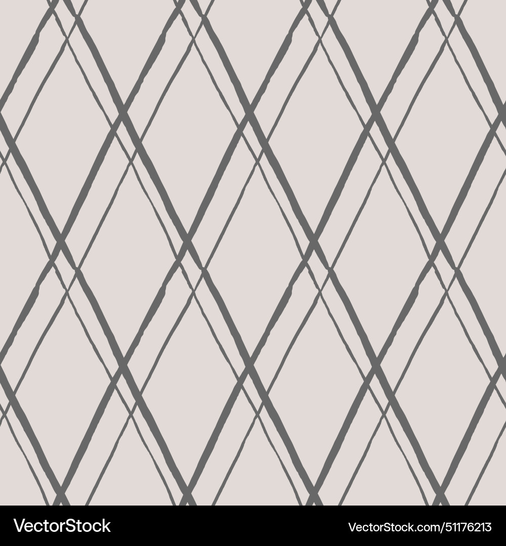 Argyle pattern from brush strokes diamond Argyle pattern from brush strokes diamond vector image
