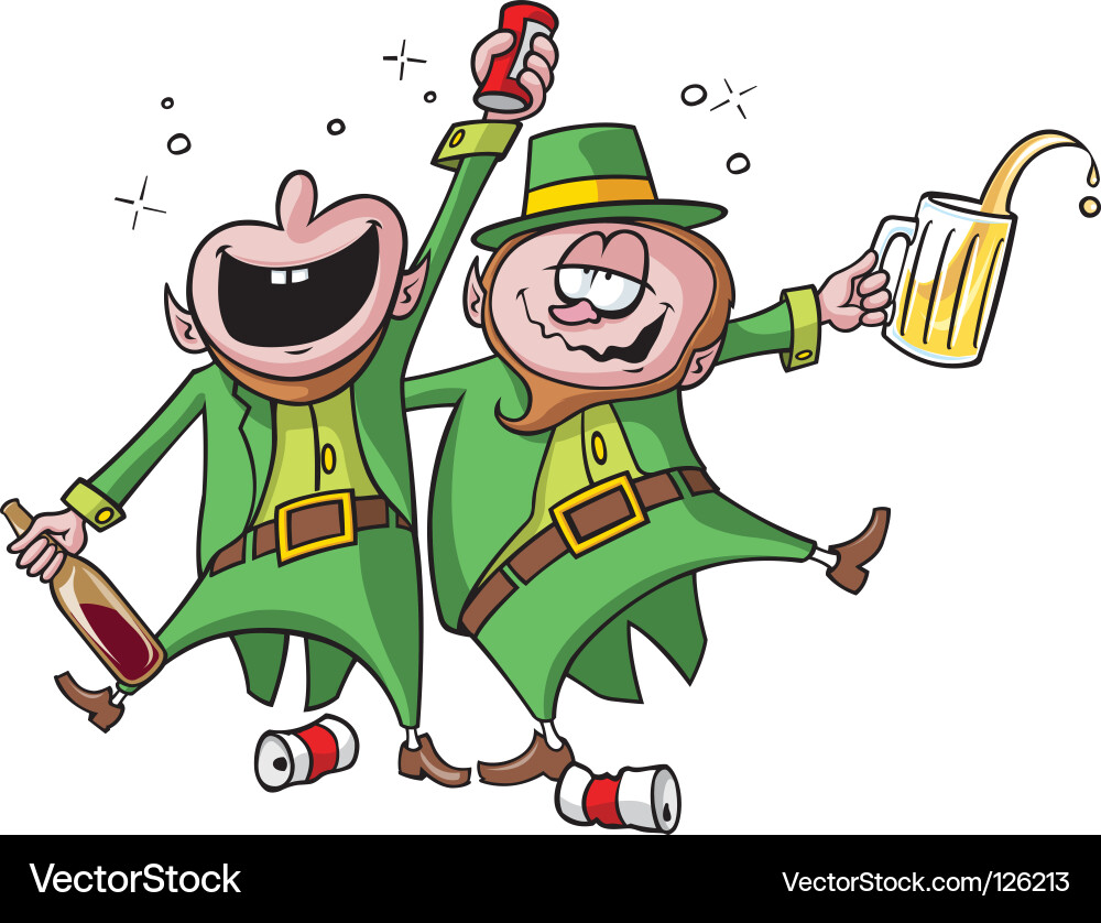 Leprechaun Party Vector Image