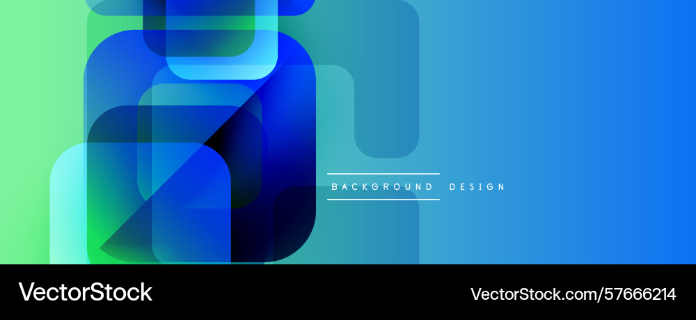 Abstract geometric shapes overlap creating Abstract geometric shapes overlap creating Vector Image